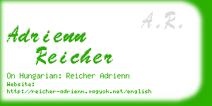 adrienn reicher business card